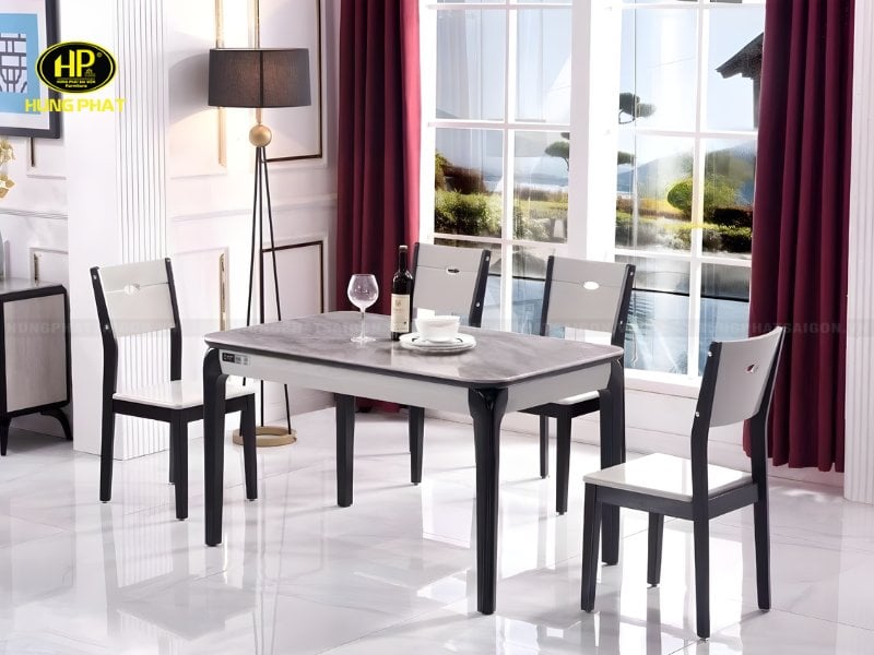 bộ bàn ăn 6 ghế hiện đại ds-30