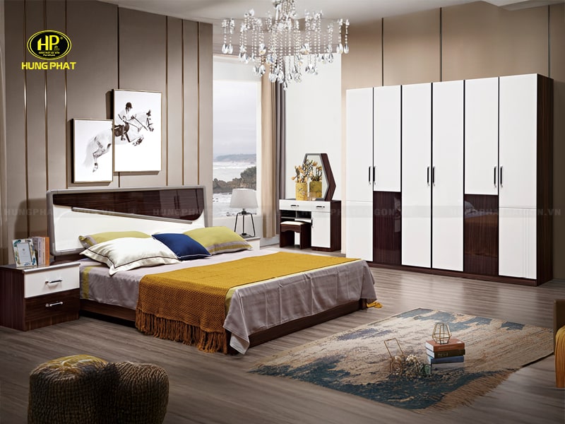 combo giường tủ nhập khẩu đài loan tp-2036