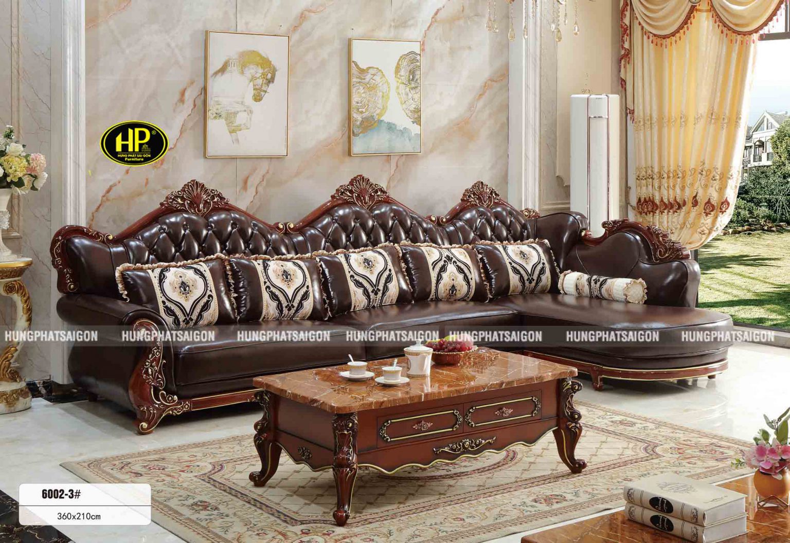 Sofa da được ưa chuộng nhiều hơn so với các dòng sofa vải 