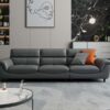 sofa băng da hiện đại cho phòng khách hd-88