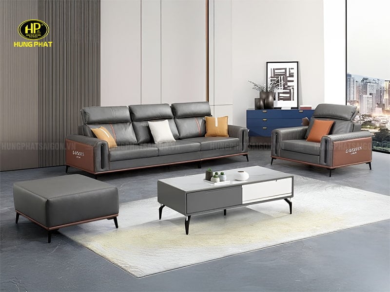 sofa băng hiện đại vải nỉ cao cấp td-2225