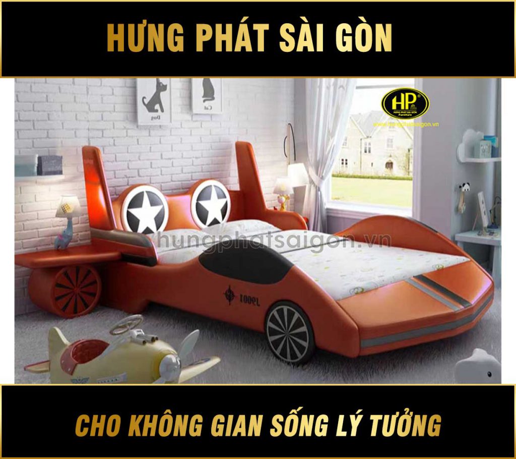 Giường ngủ bọc da hiện đại GTE-07