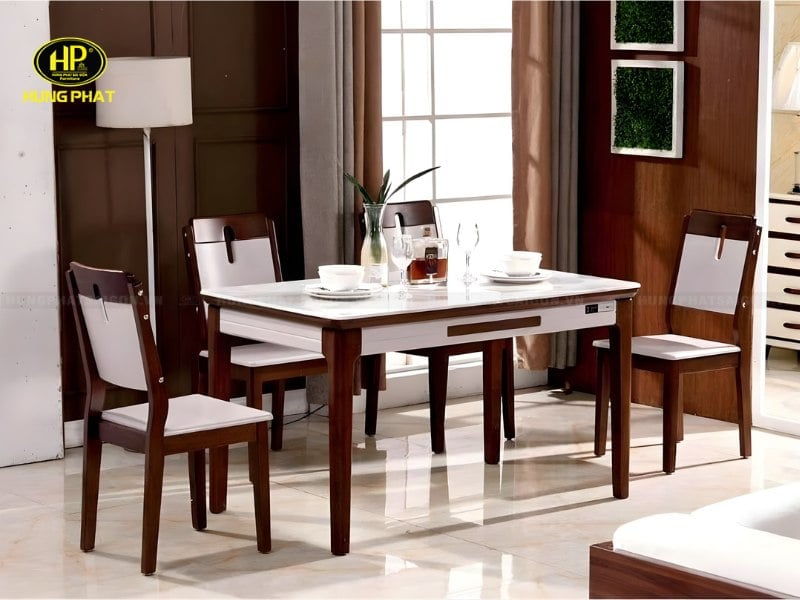 bộ bàn ăn hiện đại giá rẻ ds-26