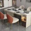 bàn ăn hiện đại liền từ tb-105