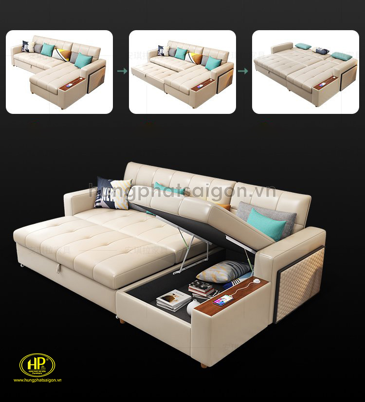 Sofa mở thành giường là món đồ nội thất mang đến nhiều lợi ích cho người sử dụng 