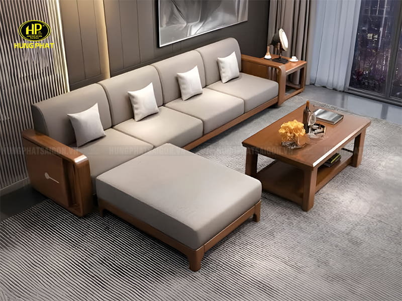 sofa gỗ nhập khẩu cao cấp at-921