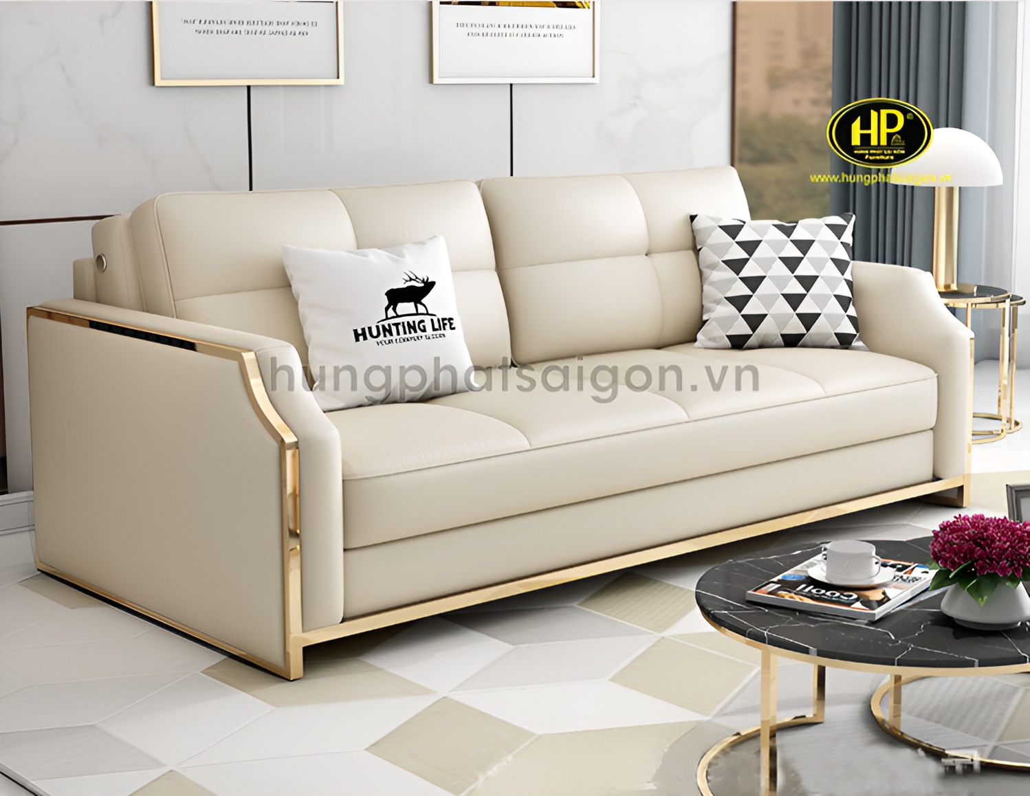 Mẫu 2 - Sofa Bed Đa Năng Kéo Ra Thành Giường GK-S620