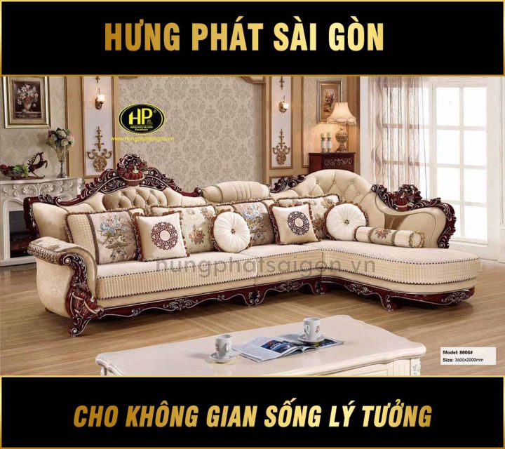 Sofa Tân Cổ Điển Nhập Khẩu AT-8806