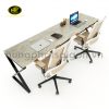 Bàn làm việc 2 người chân sắt hiện đại 240x60cm BLV-05