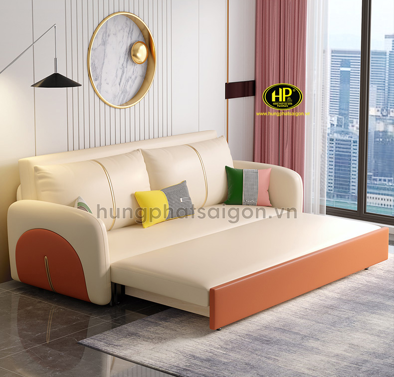 Sofa giường đa năng kéo ra thành giường hiện đại GK-K004