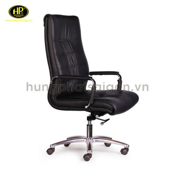 Ghế giám đốc bọc da cao cấp chân xoay GVP-04