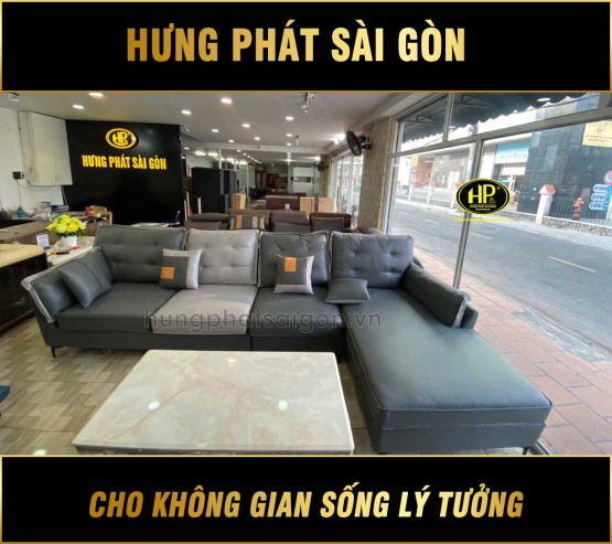 Sofa nỉ phòng khách nhập khẩu TD-2076