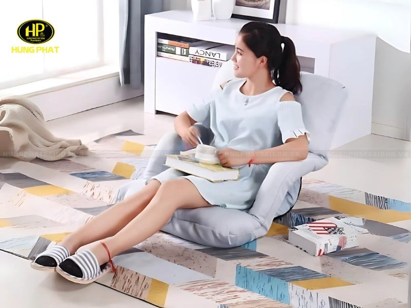 ghế lười thư giãn có tựa lưng và tựa tay ghế gl-29
