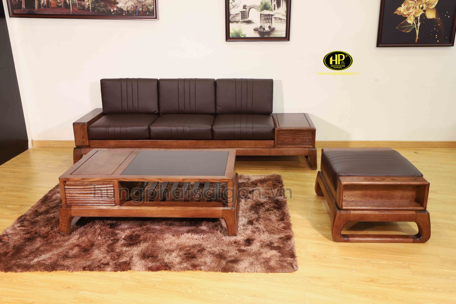 Giá mau sofa 3 chỗ ngồi tại Hưng Phát Sài Gòn rẻ hơn nhiều đơn vị khác trên thị trường 