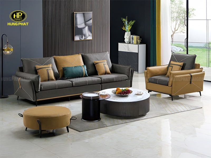 sofa nỉ băng cao cấp td-2199