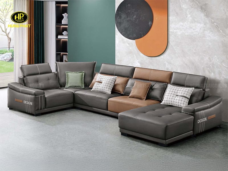 ghế sofa góc chữ u nhập khẩu td-6028