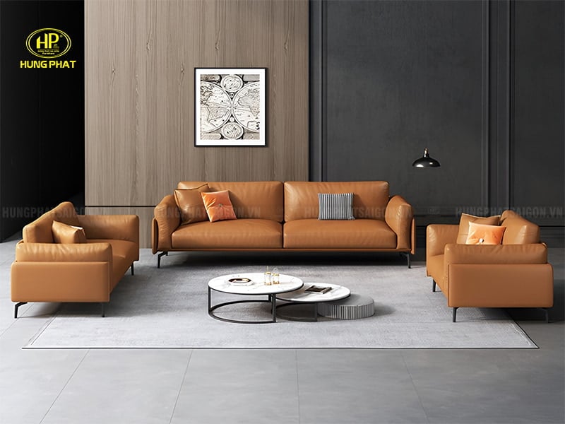 sofa phòng khách nhỏ sang trọng h-312