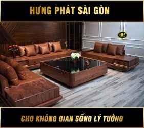 Sofa gỗ óc cho cao cấp nhập khẩu HO-44