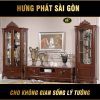 Tủ rượu gỗ sồi cao cấp TR-02