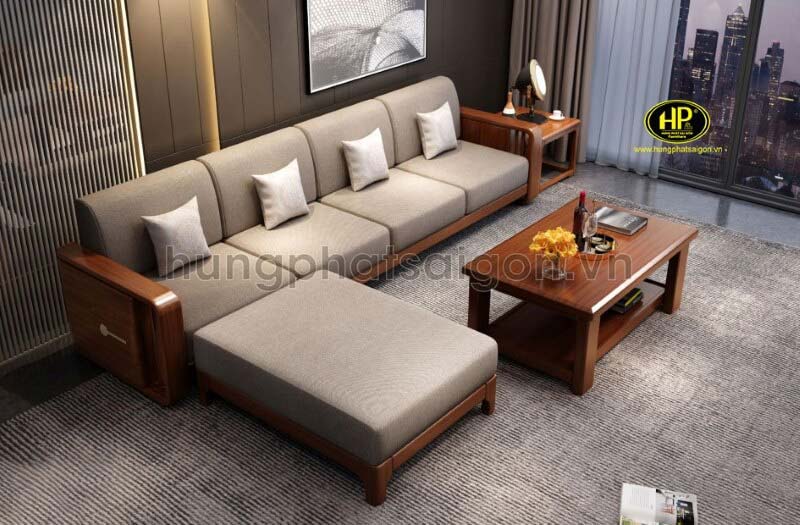 Sofa chung cư gỗ sồi AT-921G