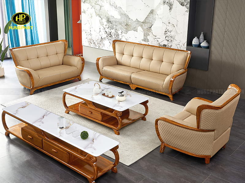 sofa gỗ mun nam phi f039