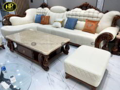 sofa gỗ mun cao cấp KU-888