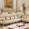 sofa góc tân cổ điển l-02b