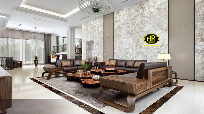 Sofa hiện đại làm gia tăng tính thẩm mỹ cho căn phòng 