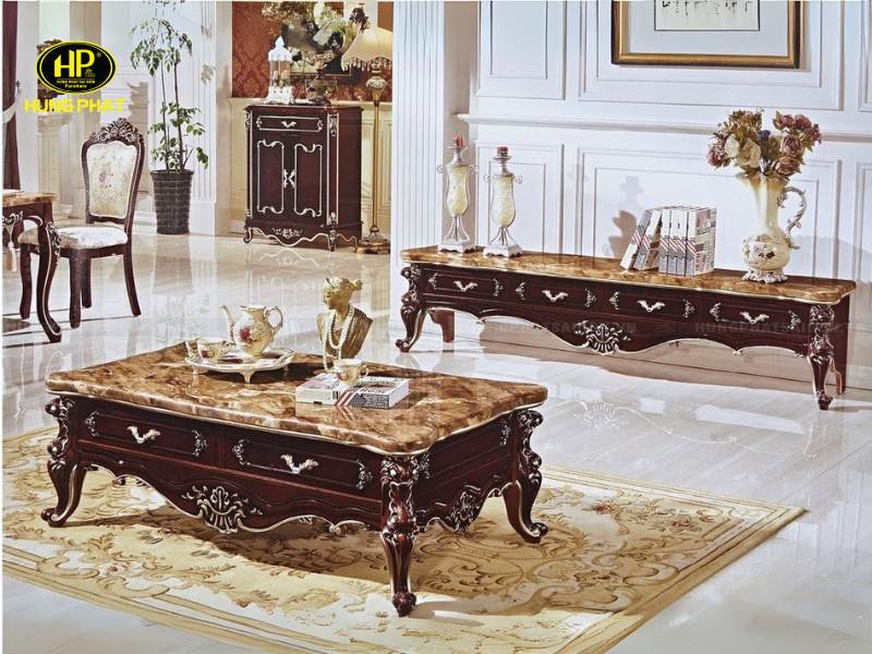 mẫu bàn sofa cổ điển cao cấp tp-ms814