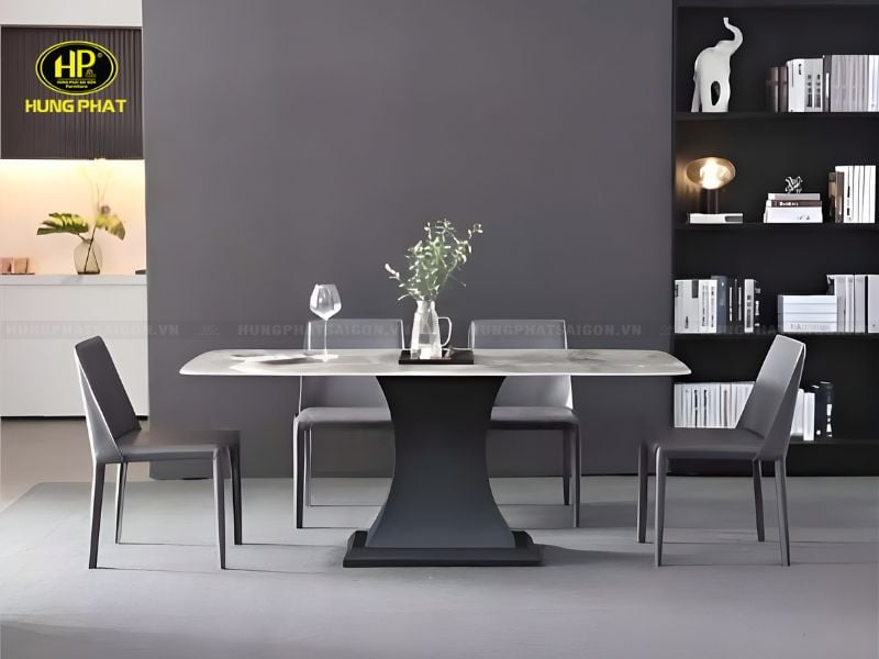 mẫu bàn ăn đẹp hiện đại sang trọng cz-623