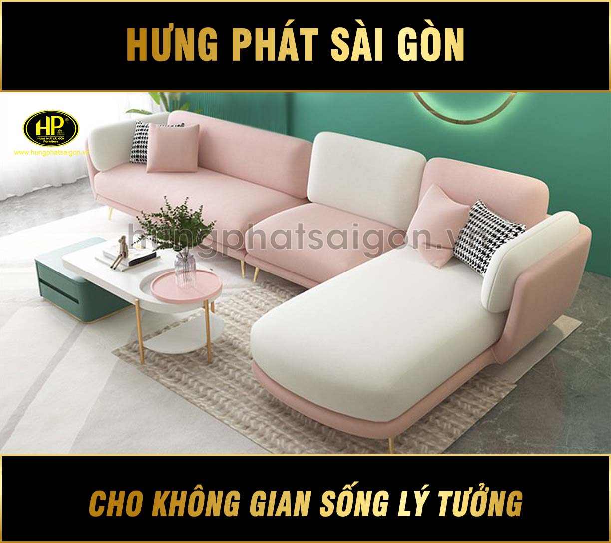 Sofa Góc Vải Cao Cấp Nhập Khẩu H-270