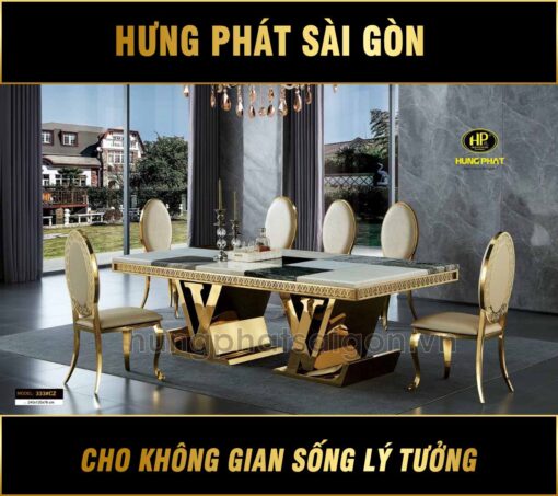 Bộ Bàn Ăn Cao Cấp Nhập Khẩu CZ-333