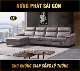Sofa Da Phòng Khách Nhập Khẩu TP-1295
