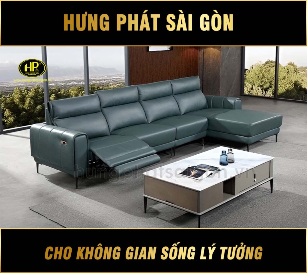 Sofa Phòng Khách Da Đẹp TP-2186