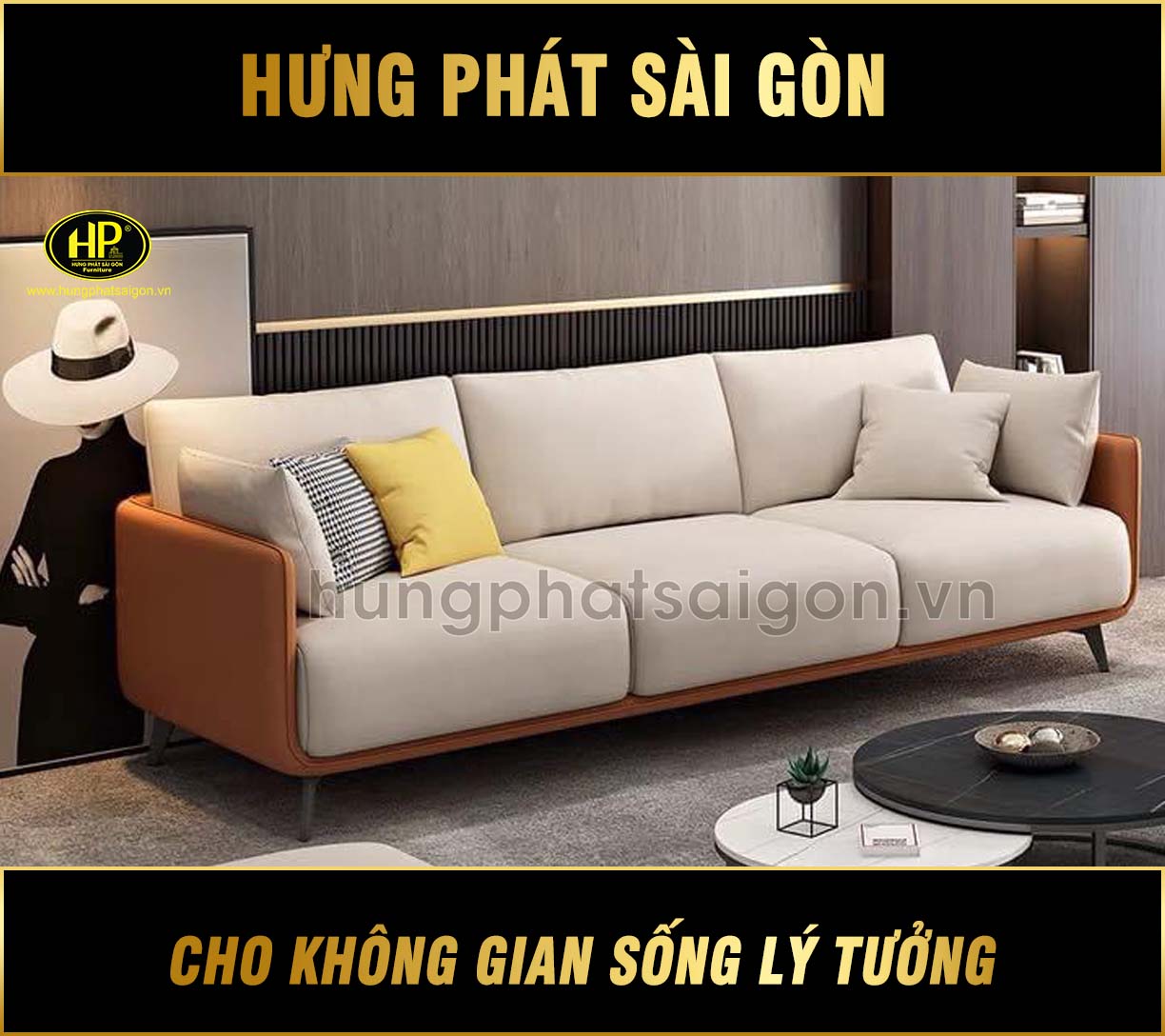 Sofa Băng Vải Nhập Khẩu Cao Cấp H-252