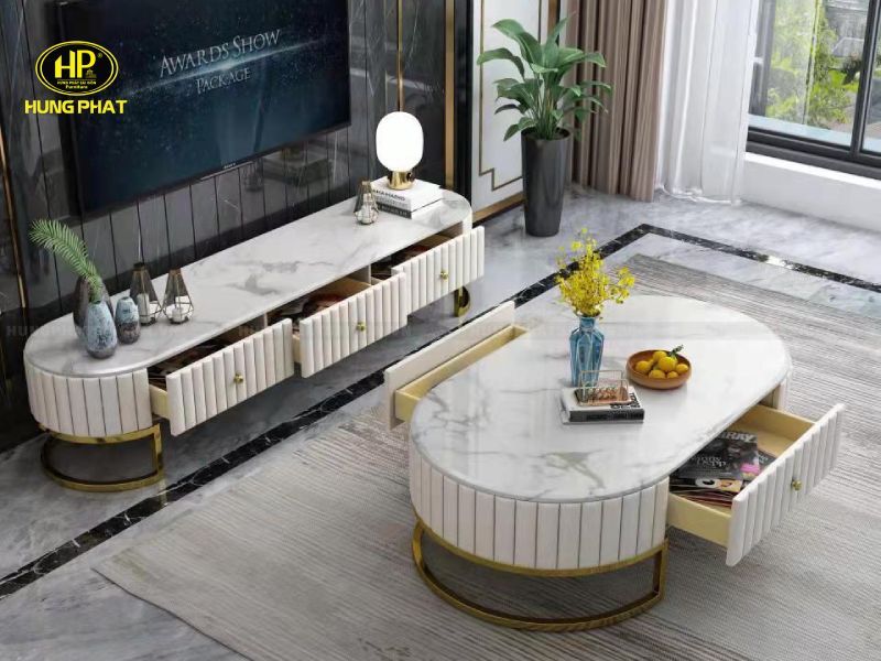 bàn sofa mặt đá cao cấp bs-2025
