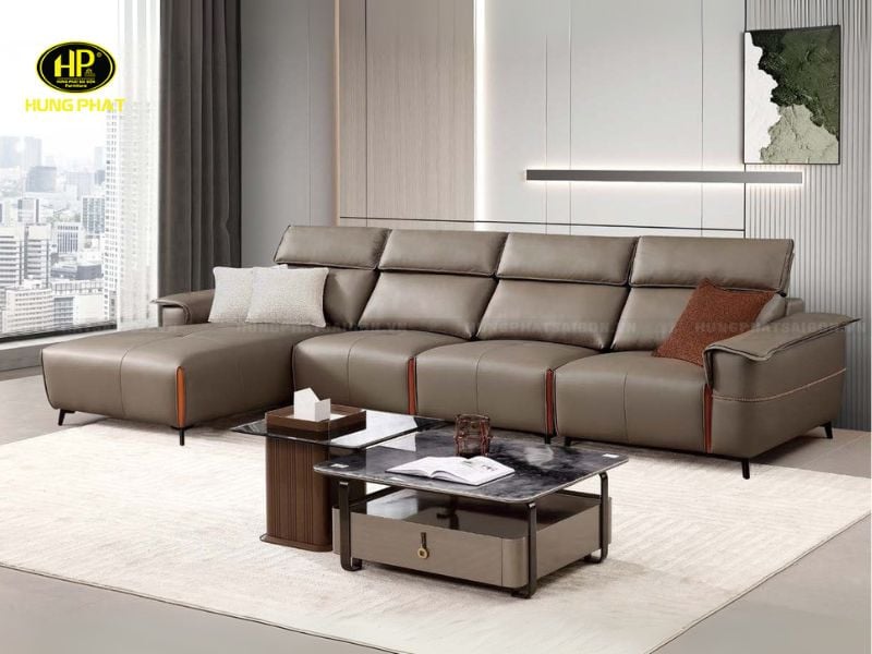 bộ sofa góc l hiện đại phòng khách at-8868