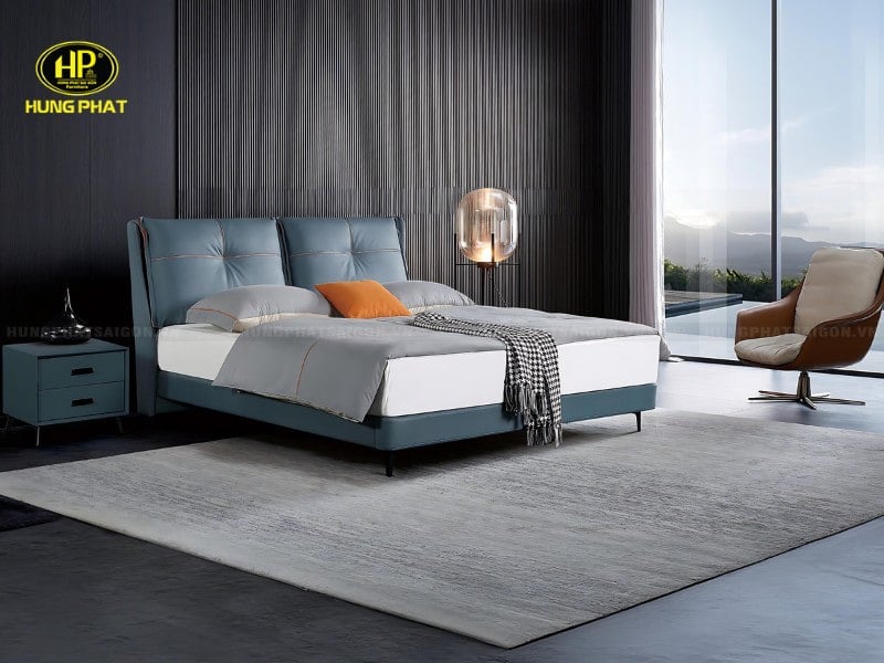 giường ngủ bọc da hiện đại nhập khẩu tp-682