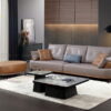 sofa băng kèm đôn phòng khách td-2258