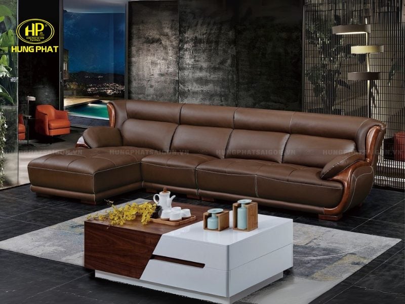 sofa da cao cấp nhập khẩu tp-1238