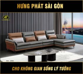 Sofa Góc Nỉ Hiện Đại Nhập Khẩu TD-3076