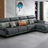sofa phòng khách nỉ giả da chống thấm td-6025