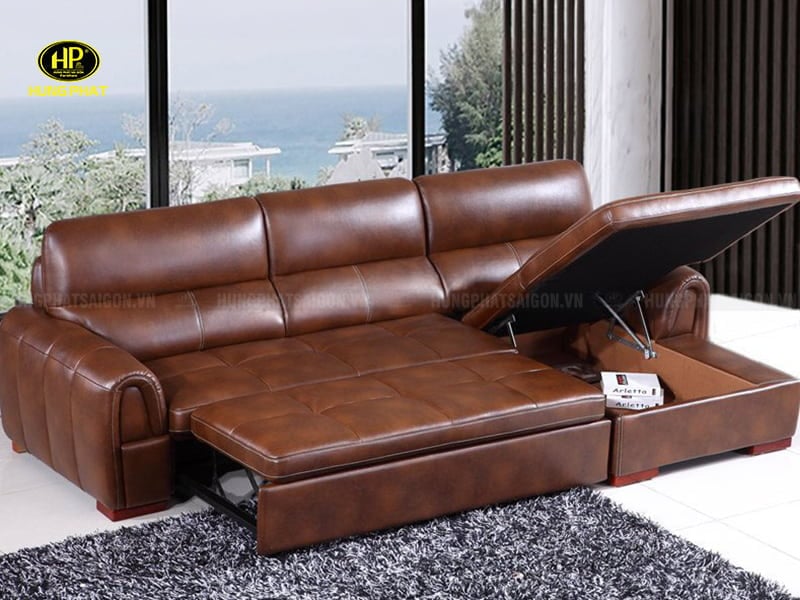ghế sofa giường da cao cấp g-07