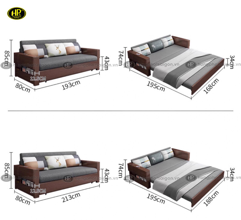 Ghế sofa giường nhập khẩu GK-2026B