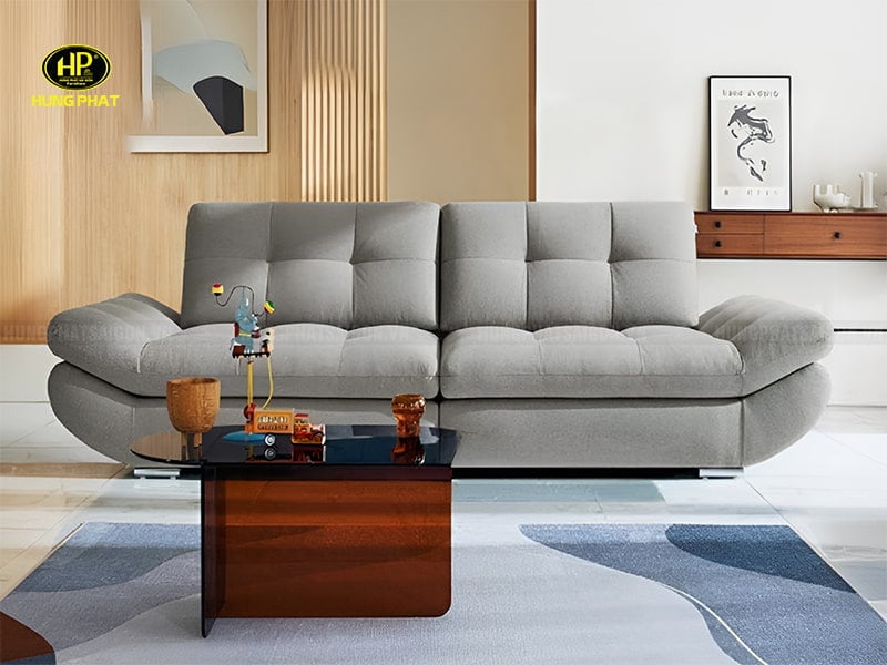 sofa băng bọc vải đẹp h-15