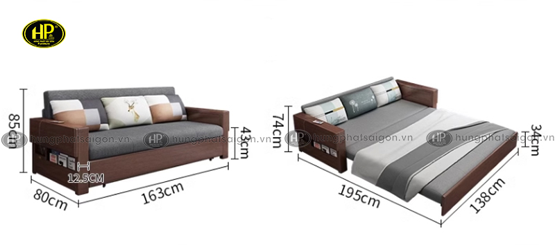Sofa giường nhập khẩu GK-2026B