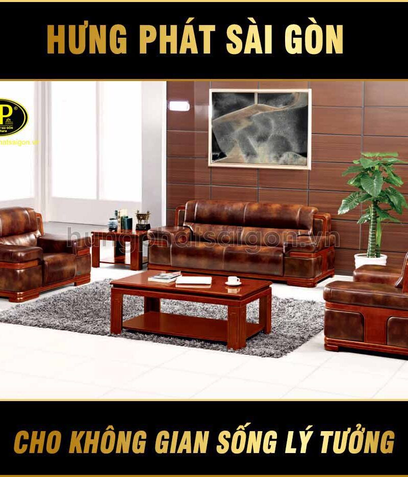 Bộ sofa Nhập Khẩu Bọc Da Cao Cấp VP-397