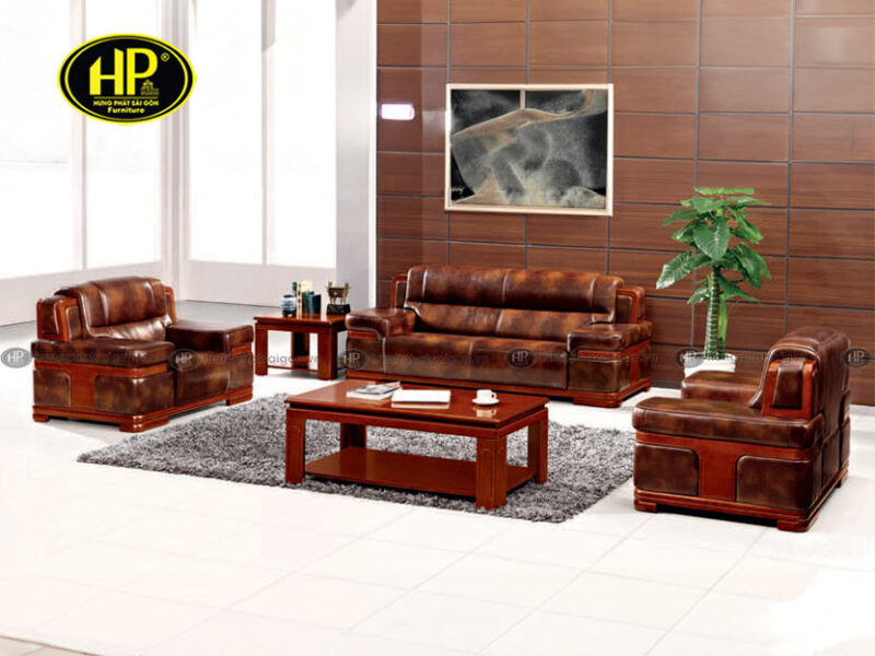Sofa Văn Phòng Da Cao Cấp VP-397