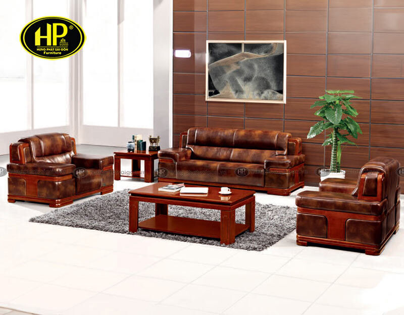 Sofa Văn Phòng Da Cao Cấp VP-397