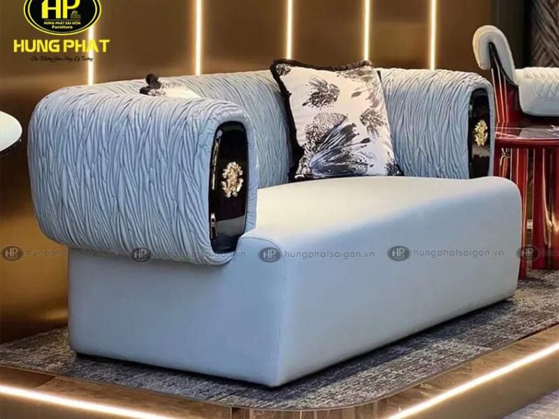 sofa vải nhung cao cấp TA-1410